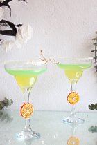 Amorra Cocktailglazen 300 ml Margarita Serie Cocktailglas %100 Handmade