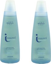 Indola Innova Sensations Pampering Shampoo Haarverzorging Wassen - 2x250 ml Impact blaas zware deuvelhaak