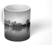 Mok - Skyline Zhengzhou - zwart wit - 350 ML - Beker