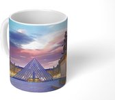 Mok - Parijs - Louvre - Standbeeld - 350 ML - Beker