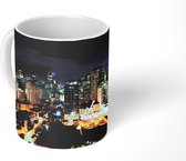 Mok - Nachtfoto van Manila - 350 ML - Beker