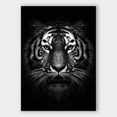 Artistic Lab Poster - Dark Tiger Plexiglas - 140 X 100 Cm - Multicolor