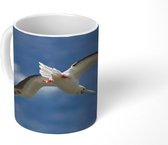 Mok - Roodpootgent tijdens de vlucht - 350 ML - Beker