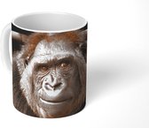 Mok - Koffiemok - Aap - Schotse hooglander - Gorilla - Mokken - 350 ML - Beker - Koffiemokken - Theemok