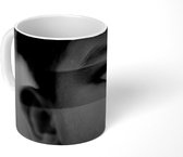 Mok - Vlag van Litouwen - zwart wit - 350 ML - Beker