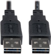 Tripp Lite UR020-010 USB-kabel 3,05 m USB 2.0 USB A Zwart