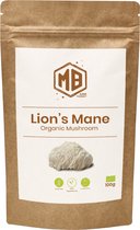 MB Superfoods Lion's Mane paddenstoelpoeder Biologisch (100g)