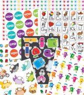 Stickerpakket Beloningsstickers - Schoolwerk Stickers - Schoolstickers - Mega Voordeelpakket Beloningstickers - Schoolstickers voor thuis of school voor ouders en meesters en juffe