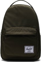 Miller - Ivy Green / De ruimste rugzak van Herschel, met 32L opbergruimte, 15" laptopvak; 2 vakjes voor een flesje, meerdere opbergcompartimenten en dubbele handvaten / met levensl