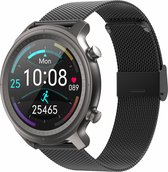 GAVURY ONYX FIT PRO Smartwatch - Bluetooth bellen - Activity en fitness Tracker - Grijs Smartwatch dames en heren - Touchscreen - Stappenteller - Social media berichten - Bloeddrukmeter - Ver