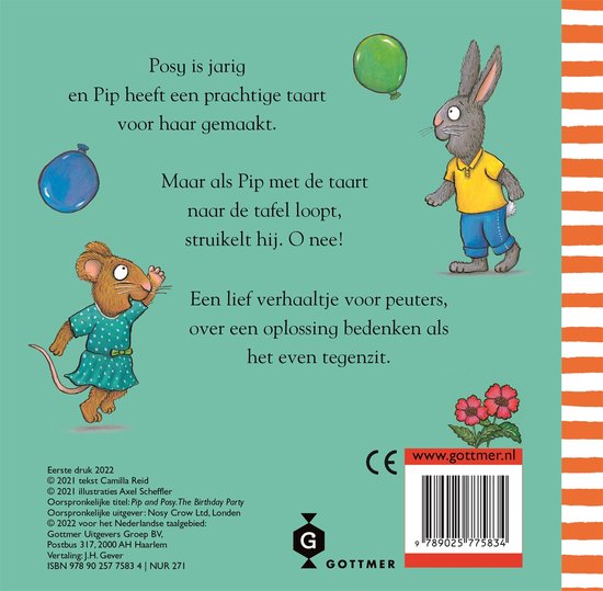 Pip en Posy - Pip en Posy en het verjaardagsfeestje