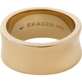 Stainless Steel Ring Skagen Dames Dames 60 Goud 32019238