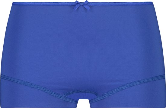 RJ Bodywear Pure Color dames short - blauw - Maat: 4XL