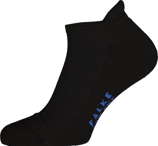 FALKE Cool Kick unisex enkelsokken - zwart (black) - Maat: 39-41