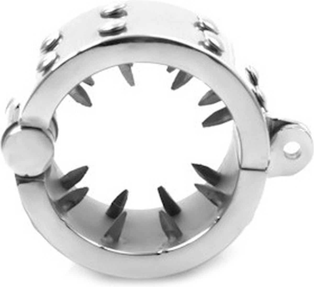 Black Label - Kali's Teeth - Ballstretcher met Spijkers - RVS