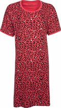 Irresistible dames nachthemd K/M - Pink Leopard  - XL  - Roze