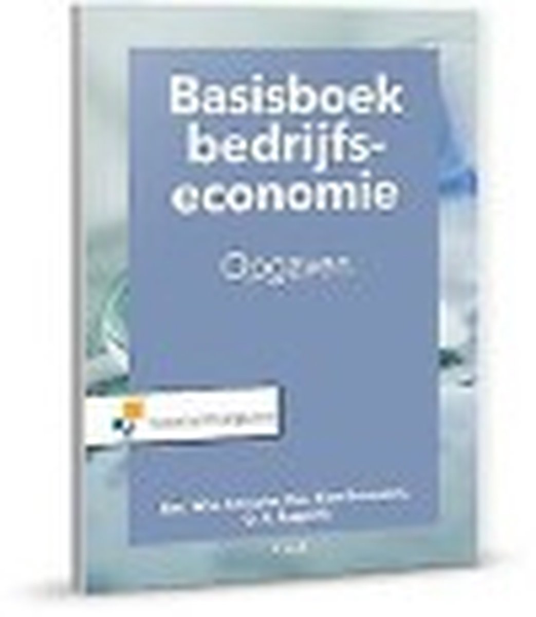 Basisboek Bedrijfseconomie - Rien Brouwers