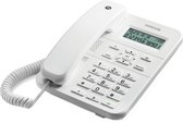 Motorola CT202 vaste telefoon - handenvrij spreken - nummerweergave (FSK) - wit