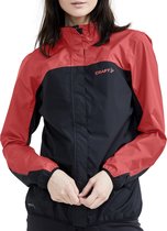 Craft Regen en windjack Dames Zwart Roze - CORE ENDUR HYDRO JKT W BLACK ROSE-S