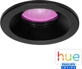 White and Color Ambiance Philips HUE GU10 - Inbouwspot - Madrid - Bluetooth - Straalwaterdicht IP65 - Inbouw Rond - Wit - Diameter 65 mm - Inbouwdiepte 80 mm