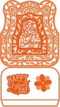 Tonic Studios Die set Daisy lace easel card