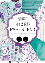 Mixed paper pad A5 nr. 158