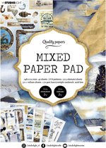 Mixed paper pad A5 nr. 159