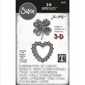 Sizzix 3D Embossing Folder - Impresslits - Lucky Love