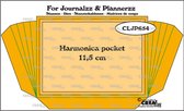 Journalzz & Plannerzz Stansen - Harmonica pocket - 11.5cm