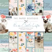 The Paper Boutique Embellishment - It's a Cat's Life - 8x8 inch - 36 stuks