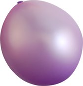 Ballon metallic 30cm-12 2,8g x100 lila