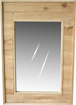 Hout spiegel 36x52cm