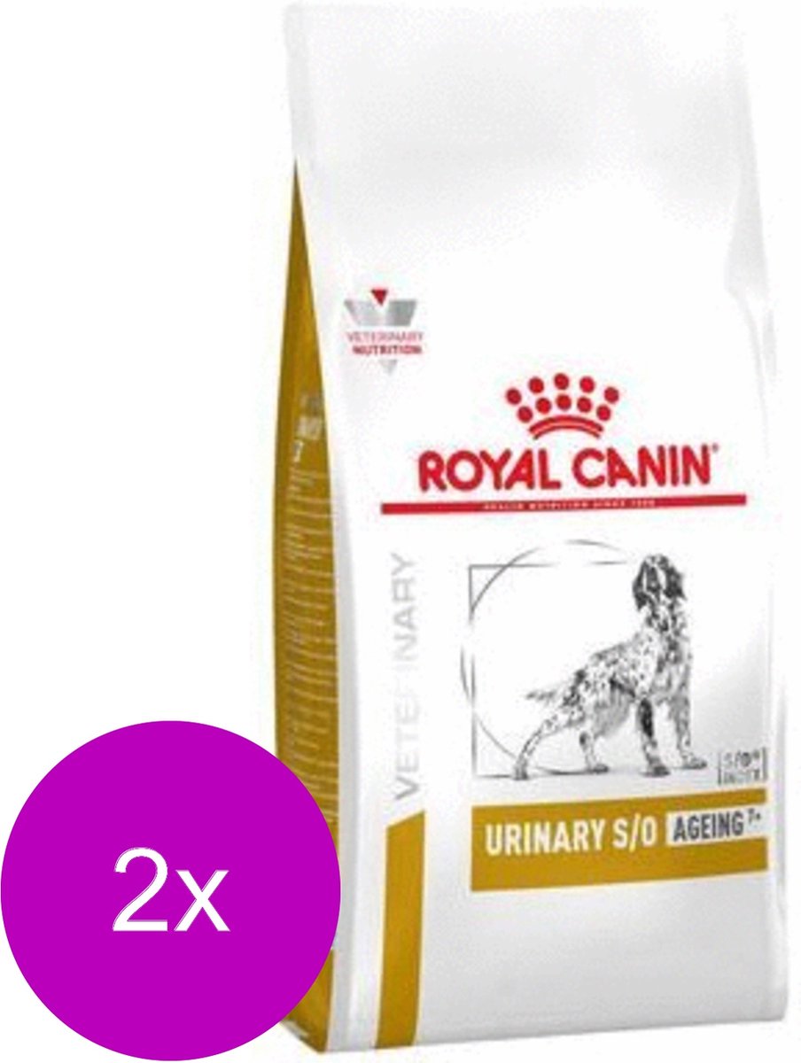 Royal Canin Veterinary Diet Urinary S/O Ageing 7+ - Hondenvoer - 2 x 8 kg