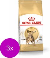 Royal Canin Bengal Adult - Kattenvoer - 3 x 2 kg