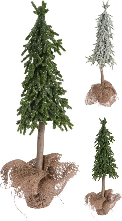 munt pindas periscoop Homestyle Kerstboom In Pot - Kunstkerstboom - 20x20x57 cm Assorti | bol.com