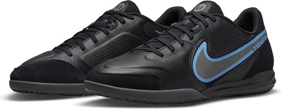 Nike Tiempo Legend 9 Sportschoenen - Maat 45 - Mannen - zwart - blauw |  bol.com