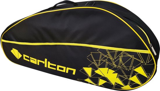 Handschrift begaan Concessie Carlton Sporttas - zwart - geel | bol.com