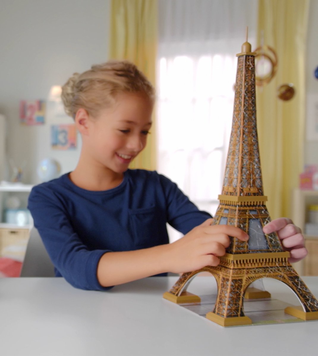 Ravensburger Eiffeltoren - 3D Puzzel gebouw van 216 stukjes — afbeelding 8