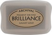 Brilliance ink pad galaxy gold