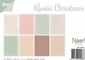 Joy! Crafts Papierset - Design Rustic Christmas A4 - 12 vel - 3x4 designs