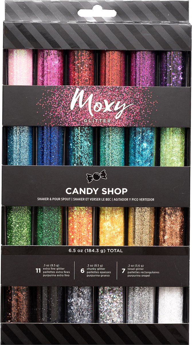American Crafts glitter - Moxy - 4 tinsel