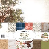 Kaisercraft old mac paper pack 12x12