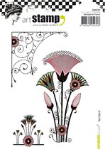 Carabelle Studio Cling stamp - A6 art deco