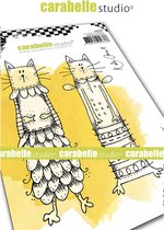 Carabelle Studio Cling stamp - A6 kooky cats