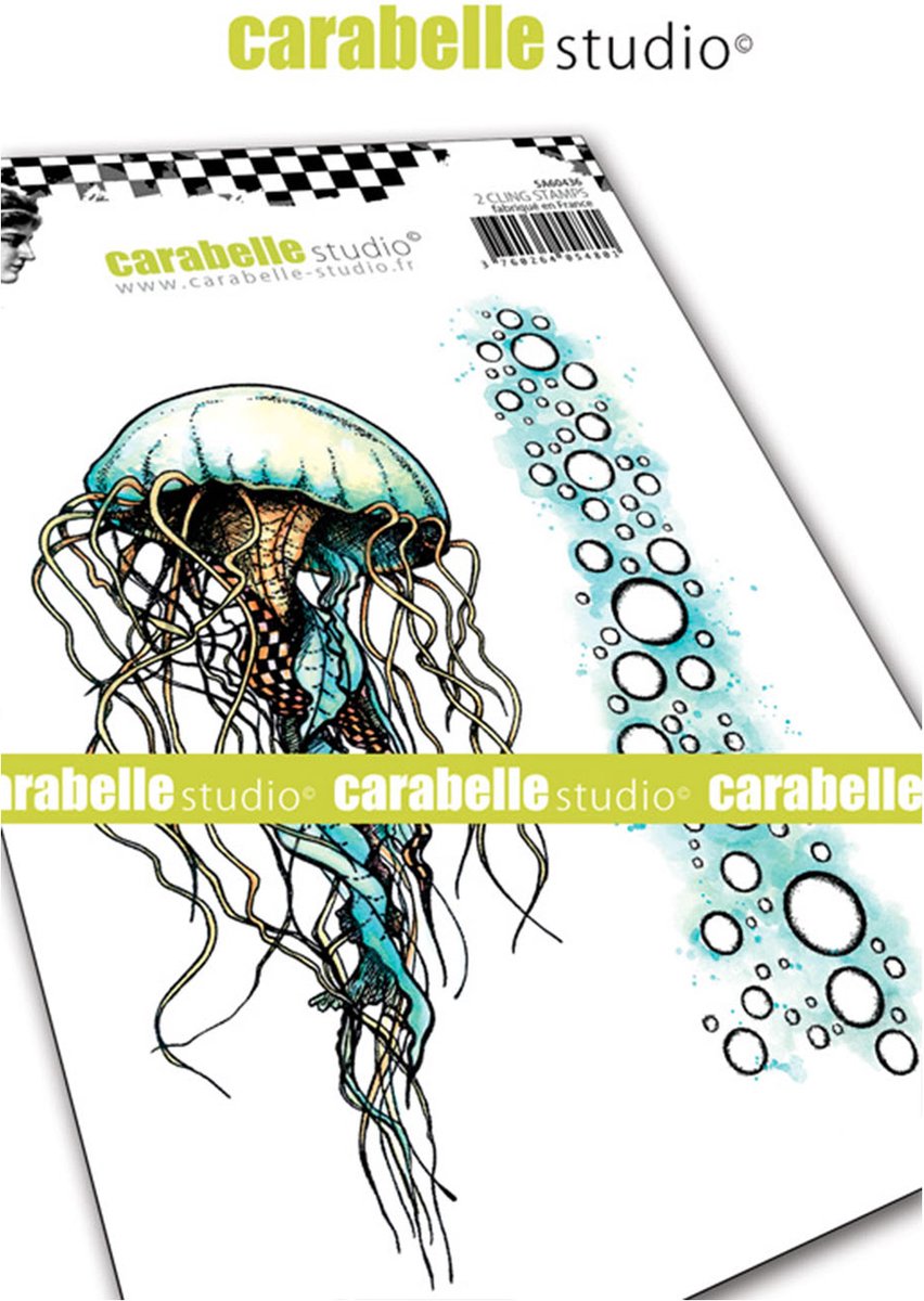 Afbeelding van product Carabelle Studio Cling stamp - A6 méduse