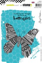 Carabelle Studio -cling stamp A5 vlinder EN