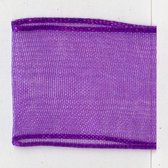 Ribbon organza wire edge 20mx40mm violet