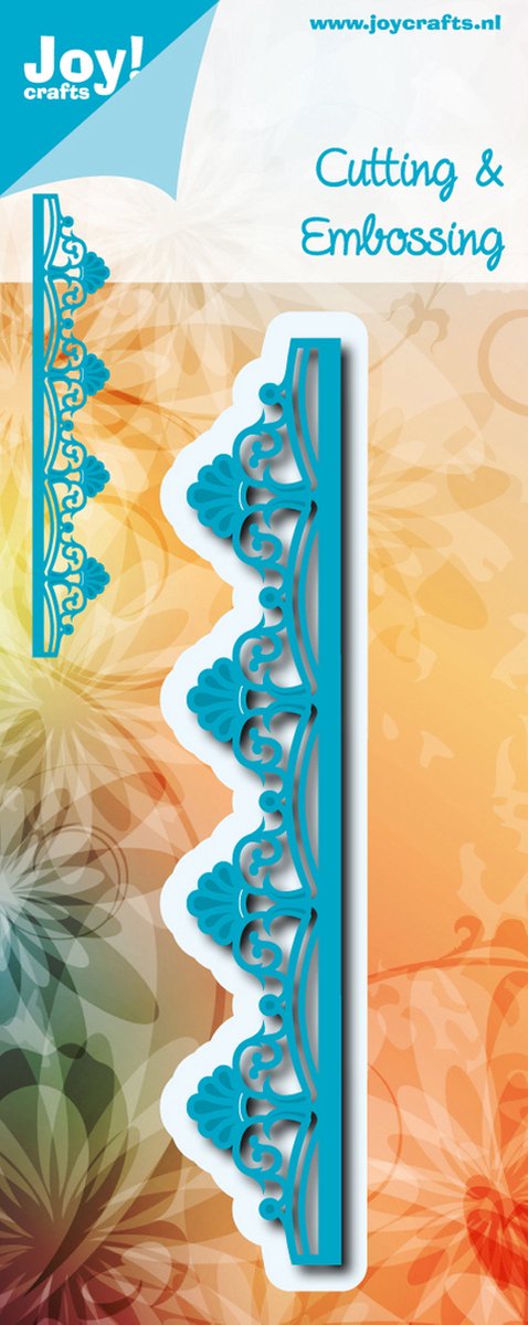 Joy!Crafts Stencil - Snij- embosstencil - Rand volant