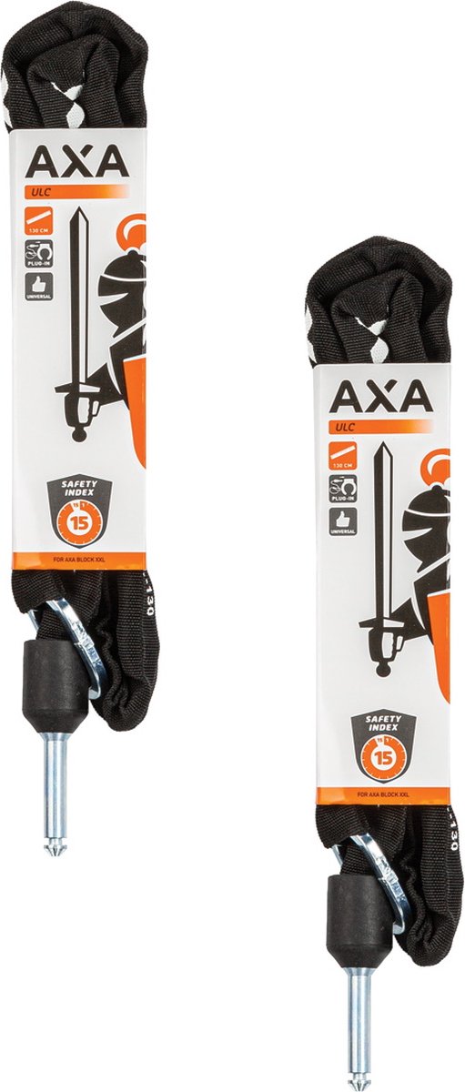 Axa ULC 130 - Insteekketting - Zwart - 2 stuks - Multipack van AXA — afbeelding 3