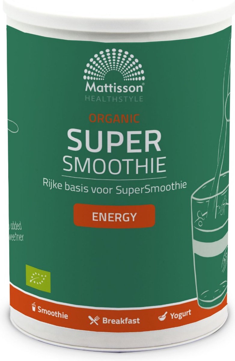 Goedkoopste Mattisson - Biologische Energy Supersmoothie Mix - 500 g